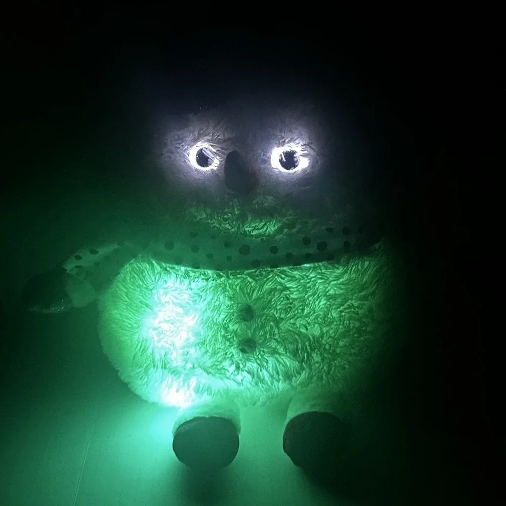 Walmart Light Up Color Changing Snowman Plush 15
